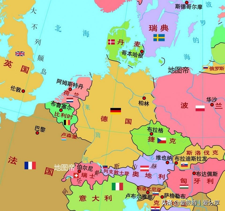 莱茵河在哪个国家（盘点莱茵河流经哪六个欧洲国家）