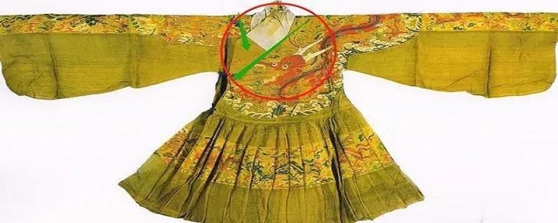 衣襟所在部位（解释衣襟在衣服上的具体位置）