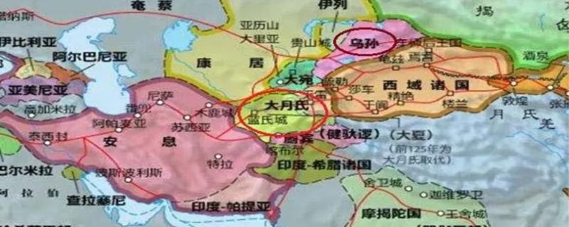 大月氏国现存位置（大月氏国现在位于哪里