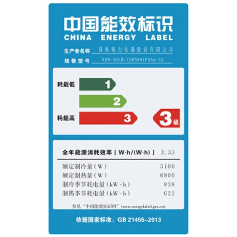 三级能效和一级能效的区别（三级能效与一级能效的能耗标准比较）