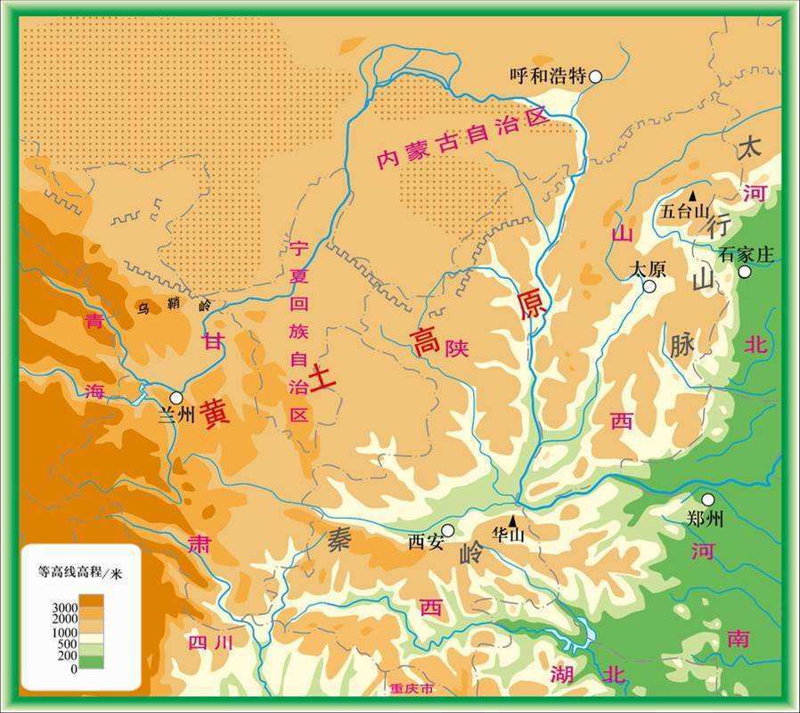 黄土高原气候特点是什么（黄土高原的地理位置和地势特征）